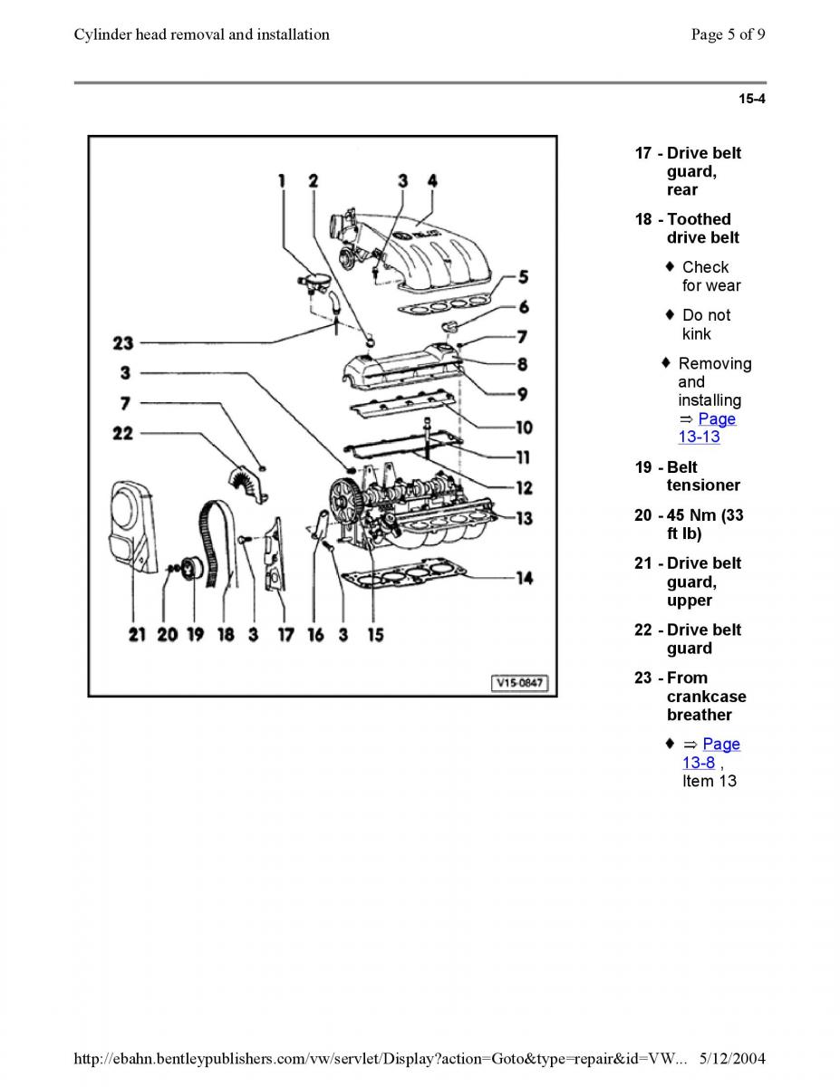 Official Factory Repair Manual / page 345