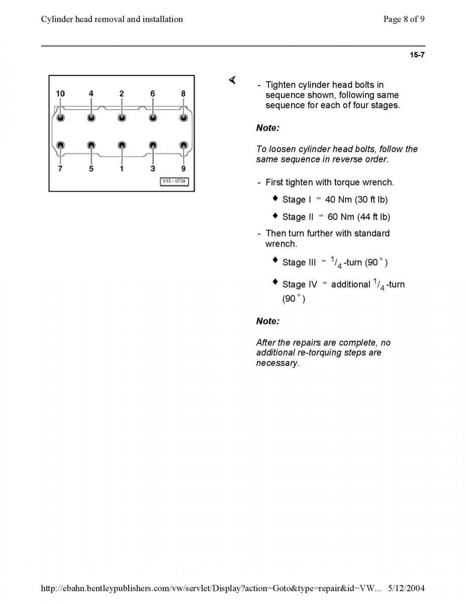 Official Factory Repair Manual / page 348