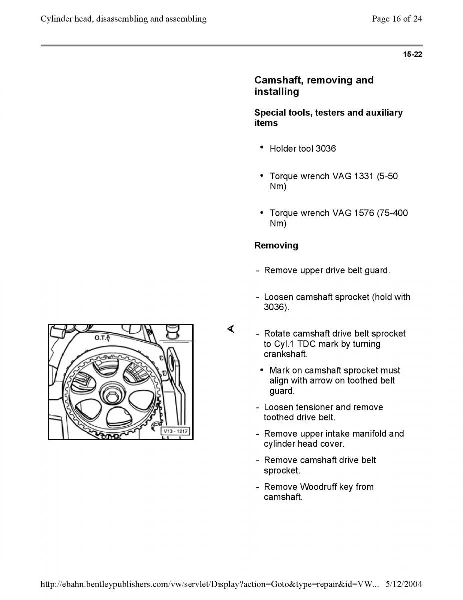 Official Factory Repair Manual / page 365