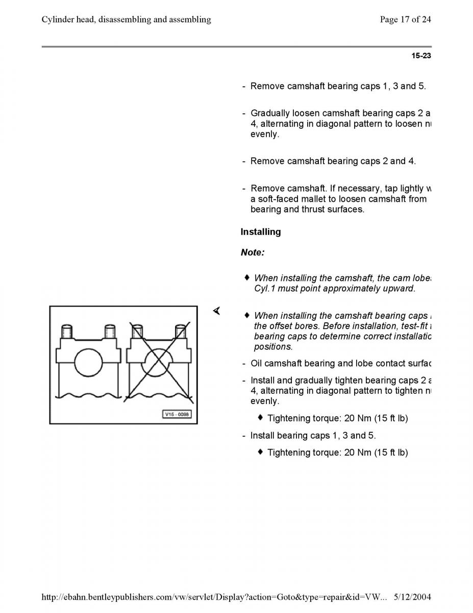 Official Factory Repair Manual / page 366