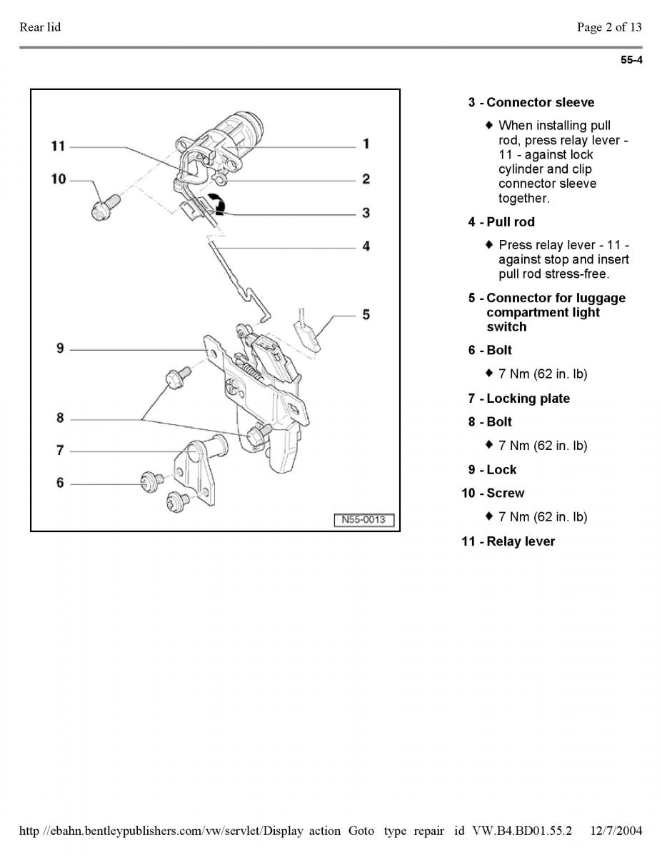 Official Factory Repair Manual / page 3723