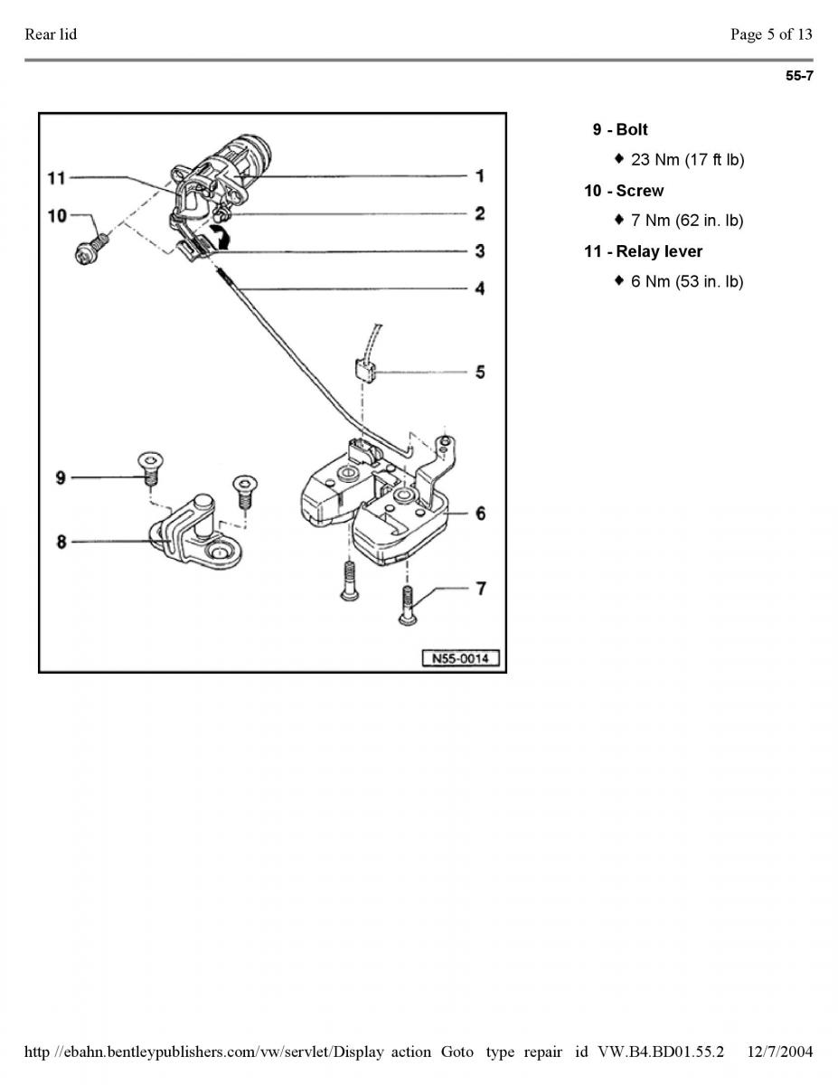 Official Factory Repair Manual / page 3726