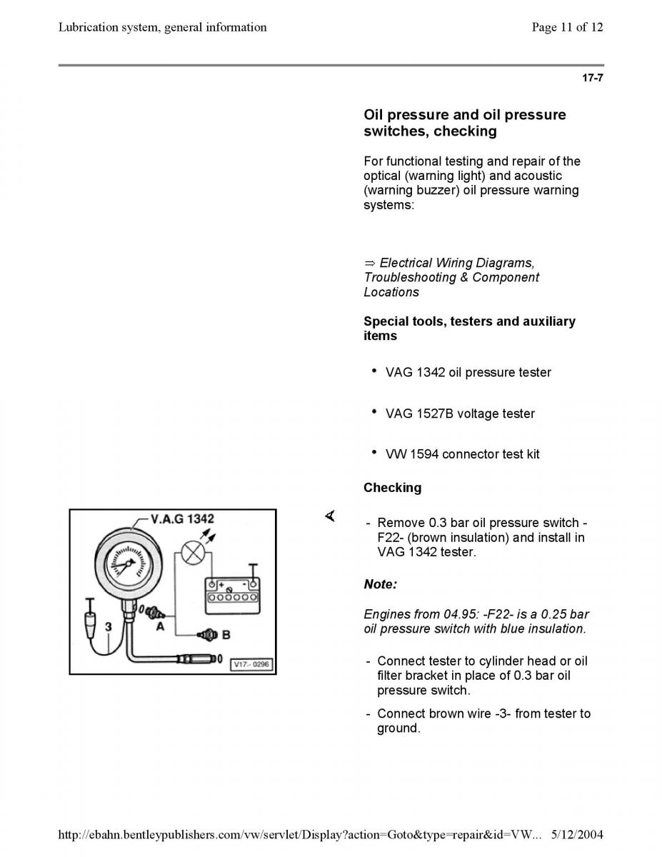 Official Factory Repair Manual / page 384