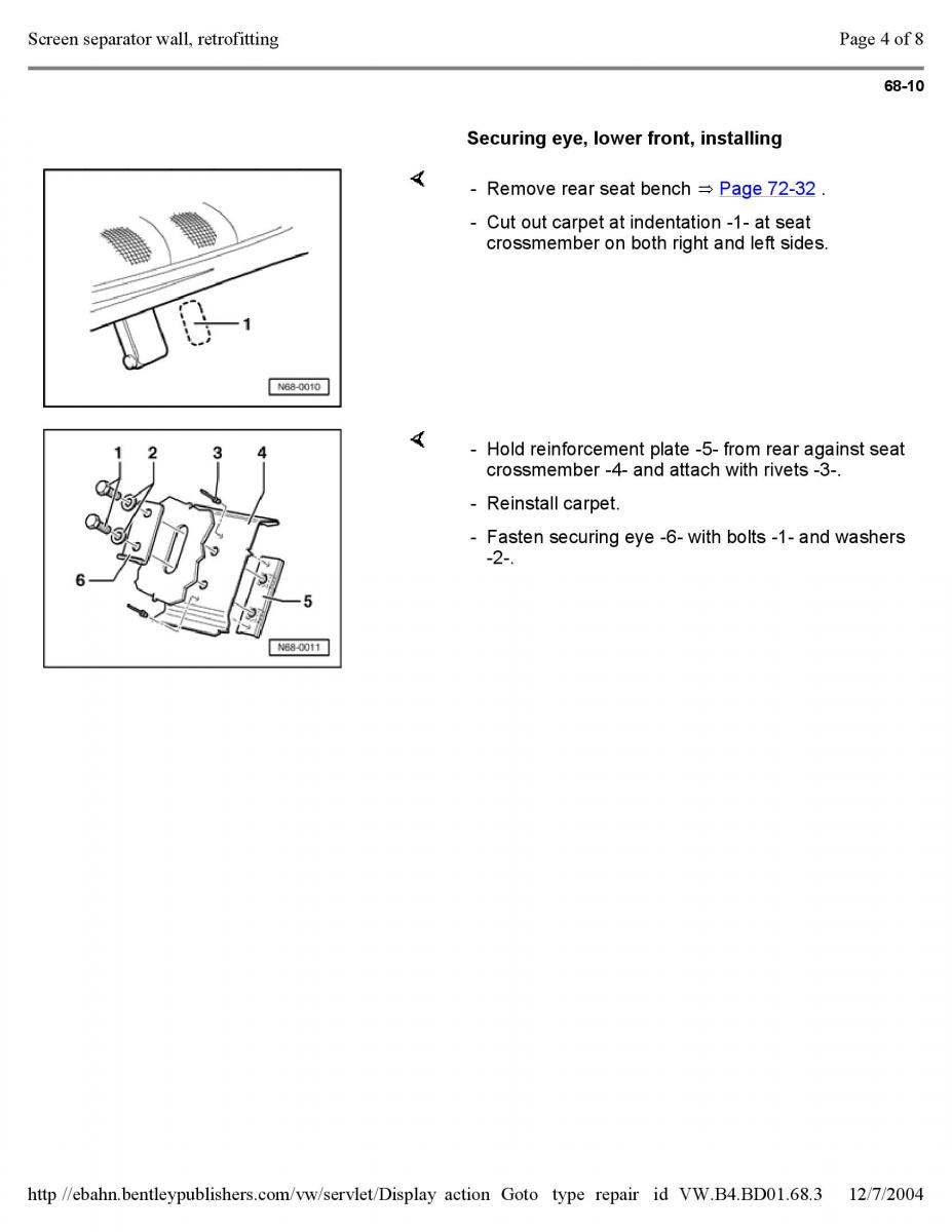 Official Factory Repair Manual / page 3898