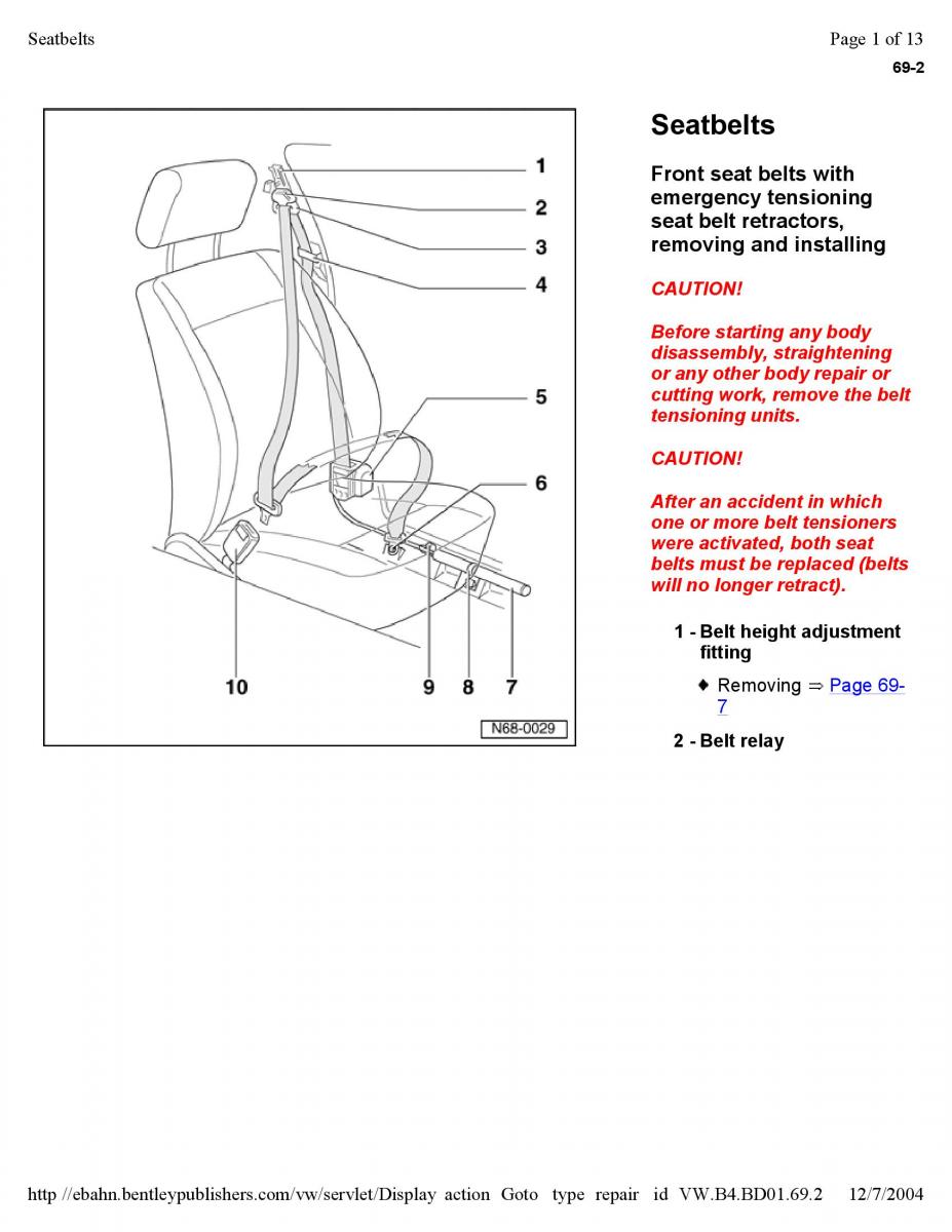 Official Factory Repair Manual / page 3904