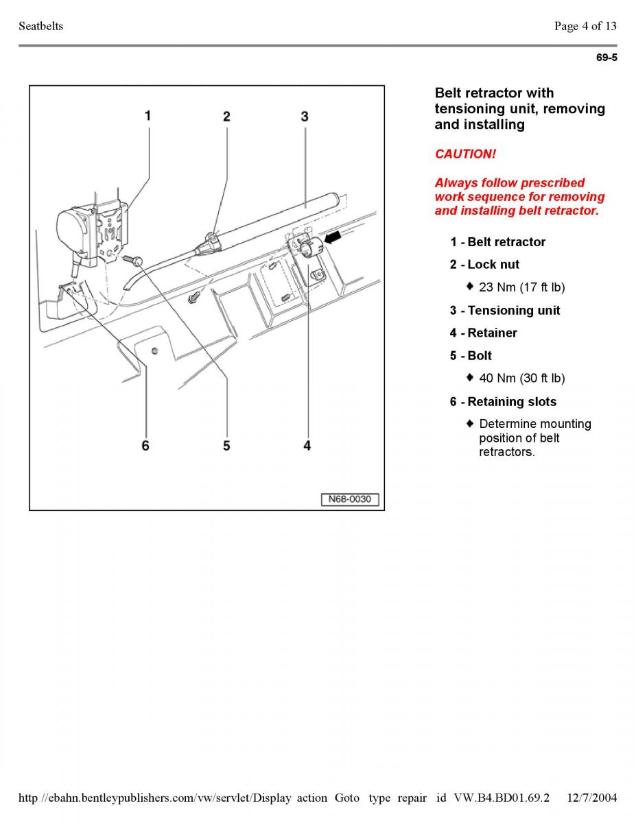 Official Factory Repair Manual / page 3907