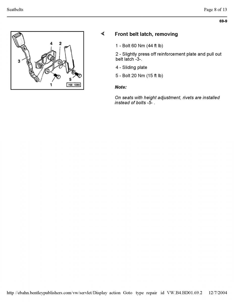 Official Factory Repair Manual / page 3911