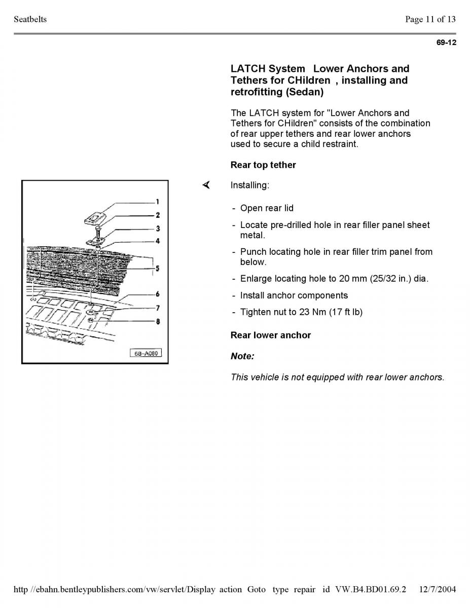 Official Factory Repair Manual / page 3914