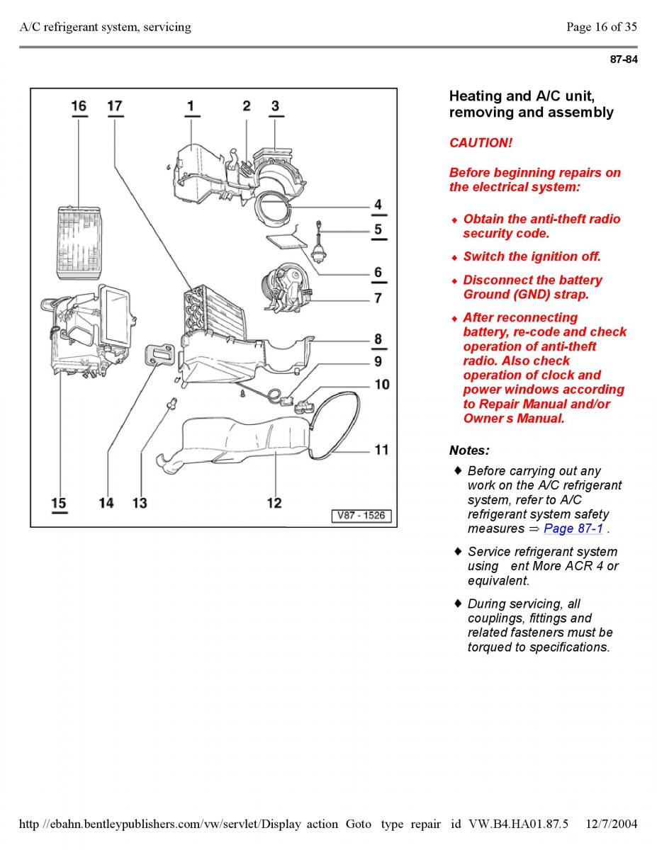 Official Factory Repair Manual / page 4178