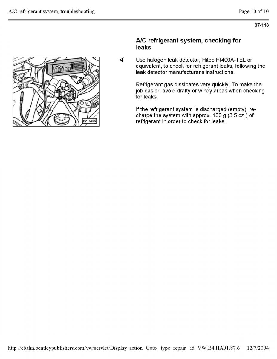 Official Factory Repair Manual / page 4207