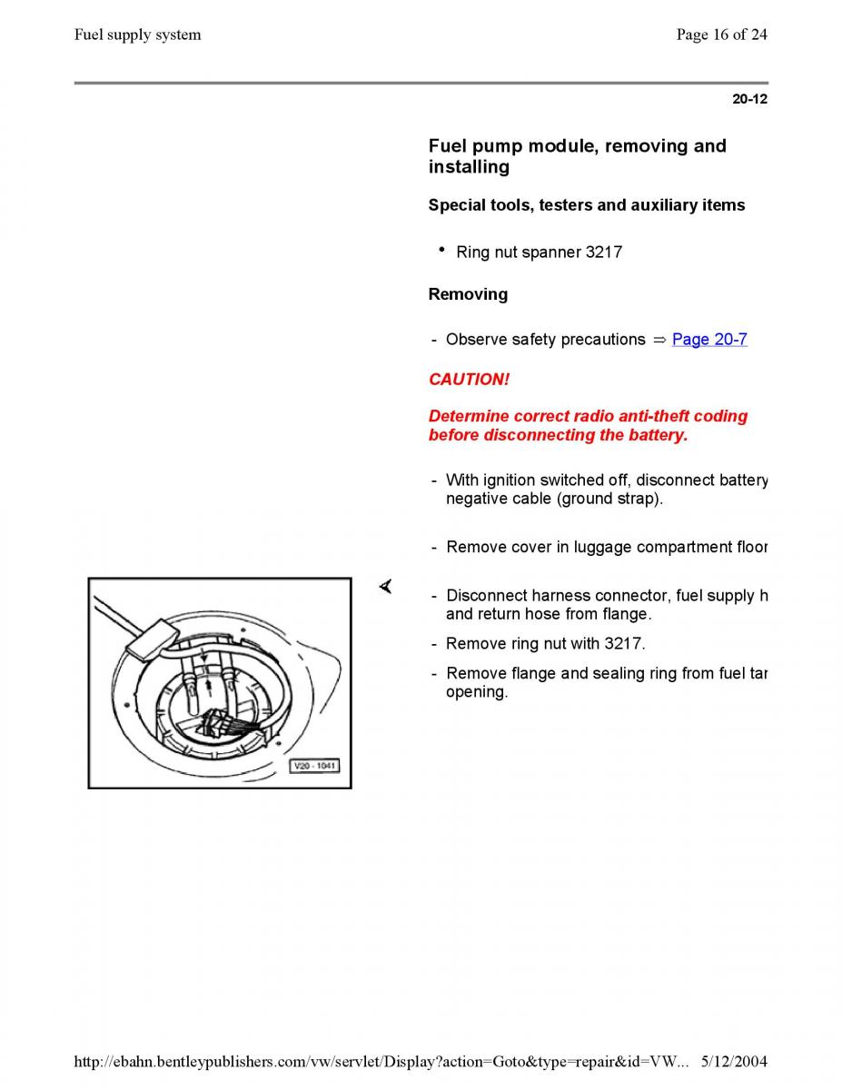 Official Factory Repair Manual / page 421