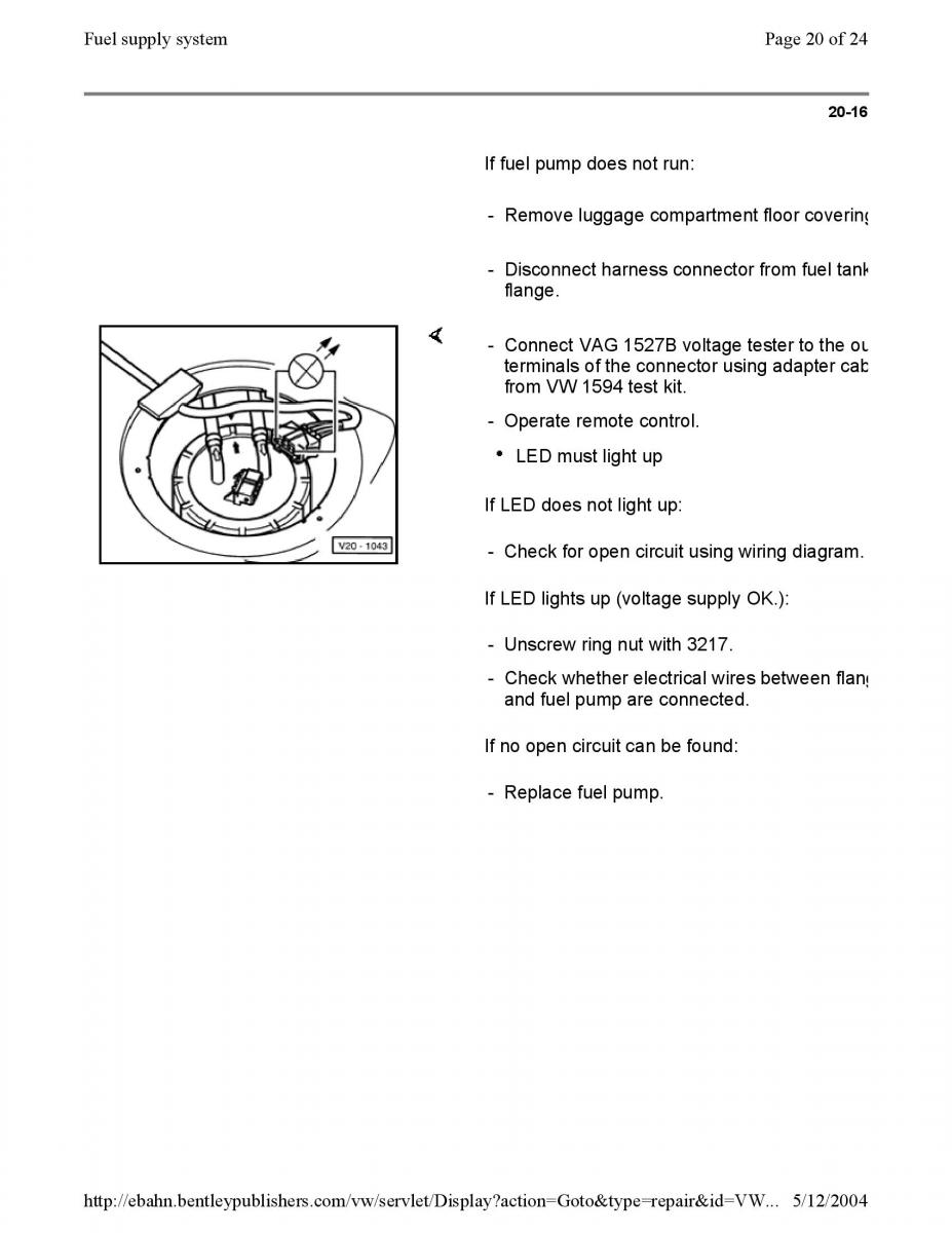 Official Factory Repair Manual / page 425