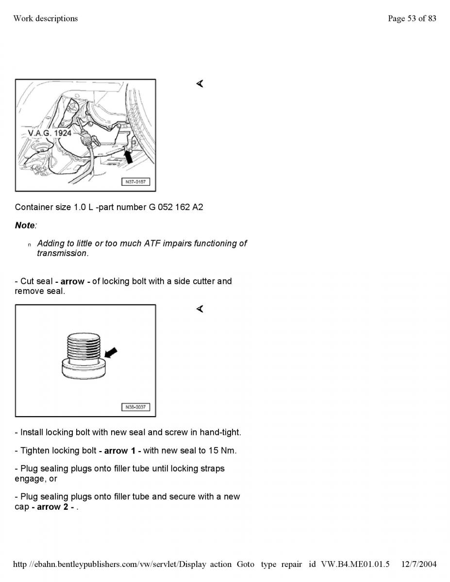 Official Factory Repair Manual / page 4283