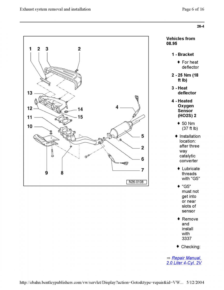 Official Factory Repair Manual / page 442