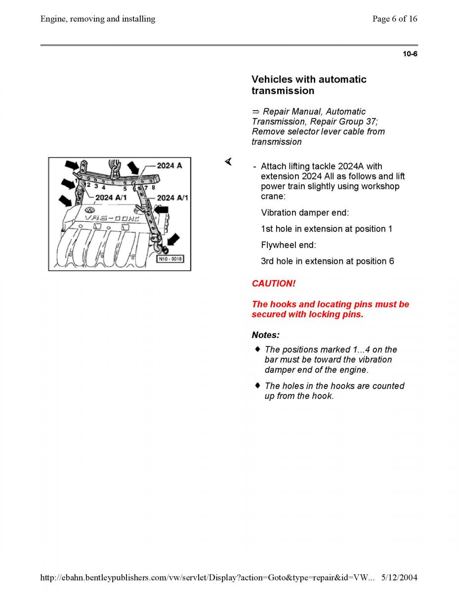 Official Factory Repair Manual / page 497