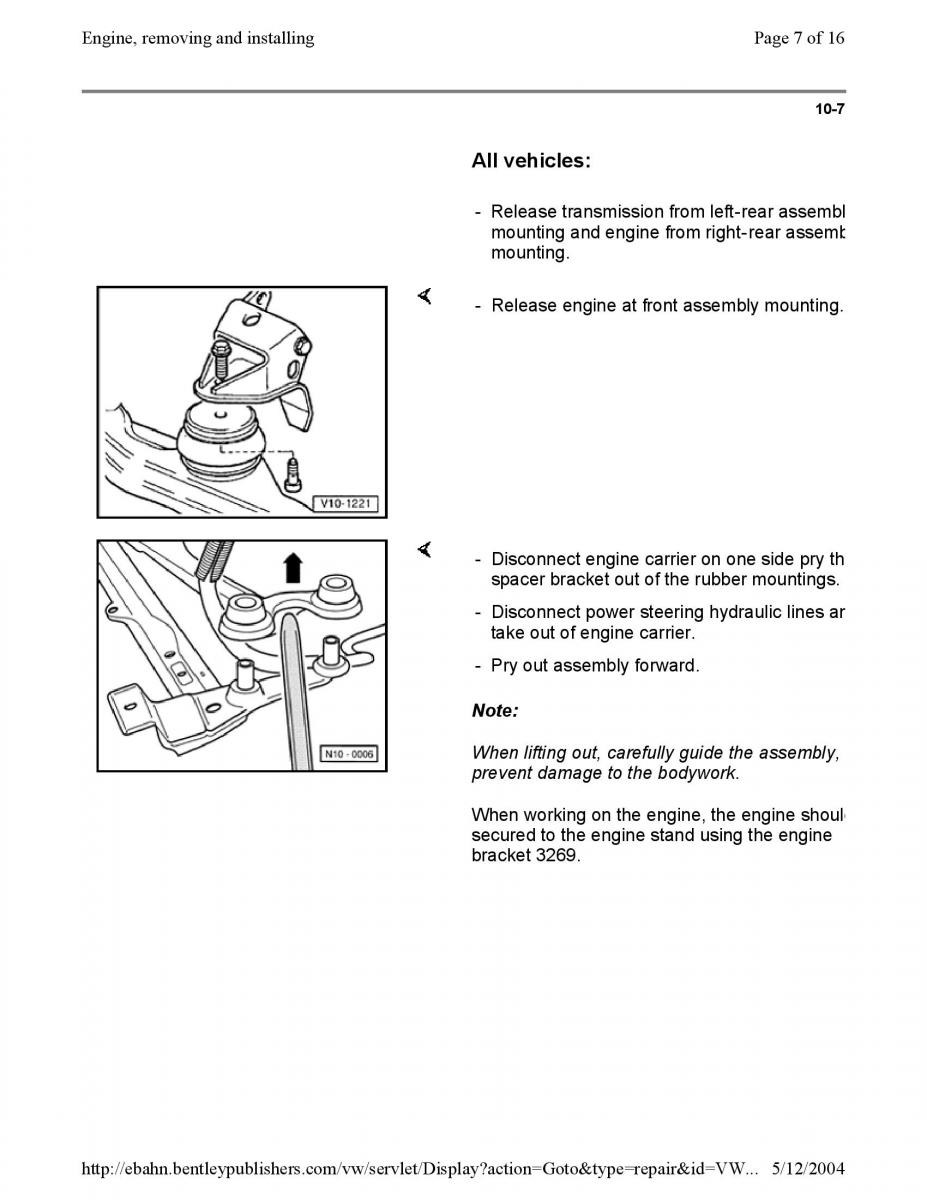 Official Factory Repair Manual / page 498