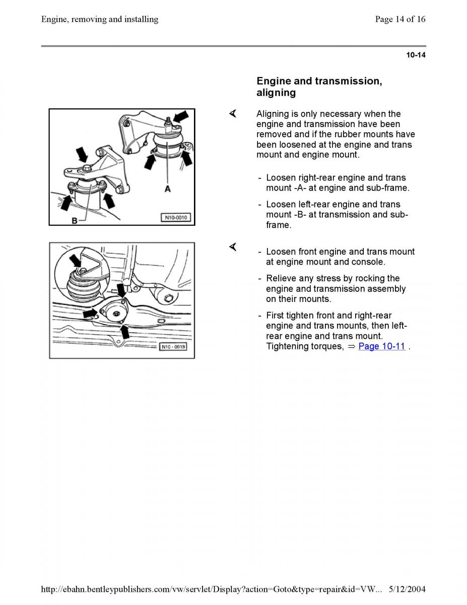 Official Factory Repair Manual / page 505