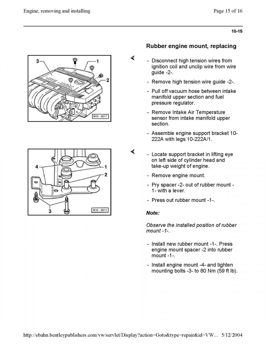 Official Factory Repair Manual / page 506