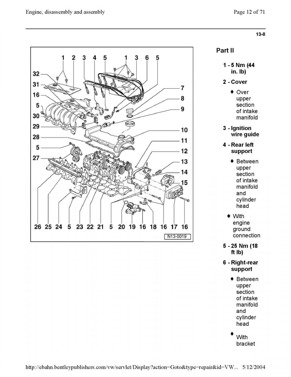 Official Factory Repair Manual / page 519