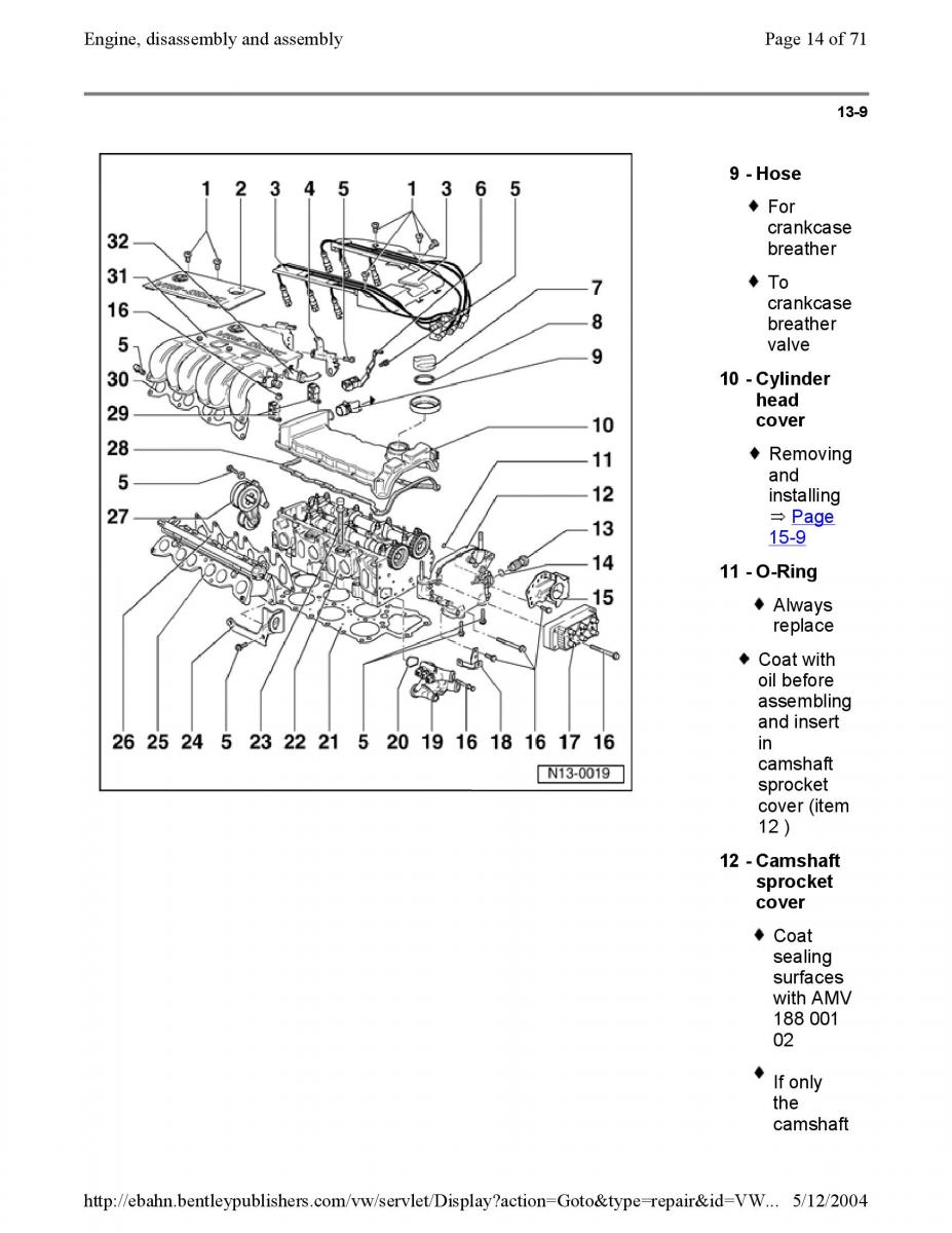 Official Factory Repair Manual / page 521