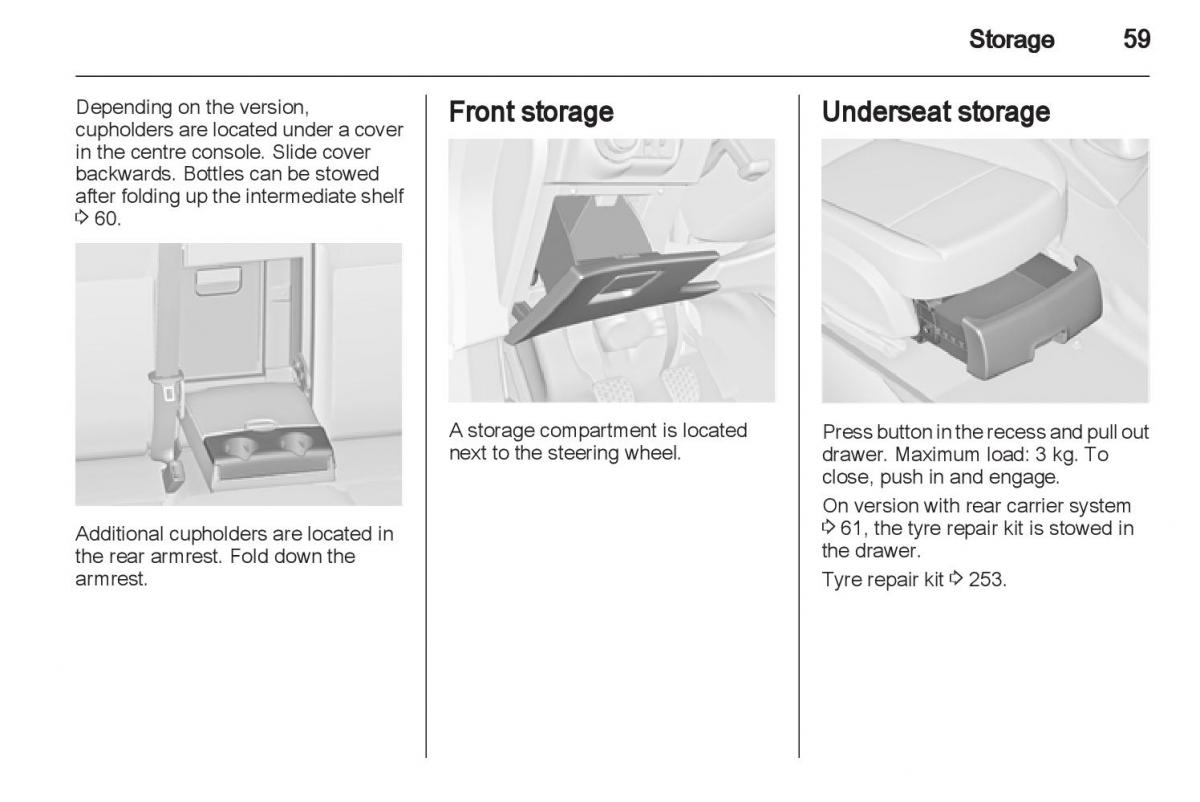 Manual Opel Astra J / page 61