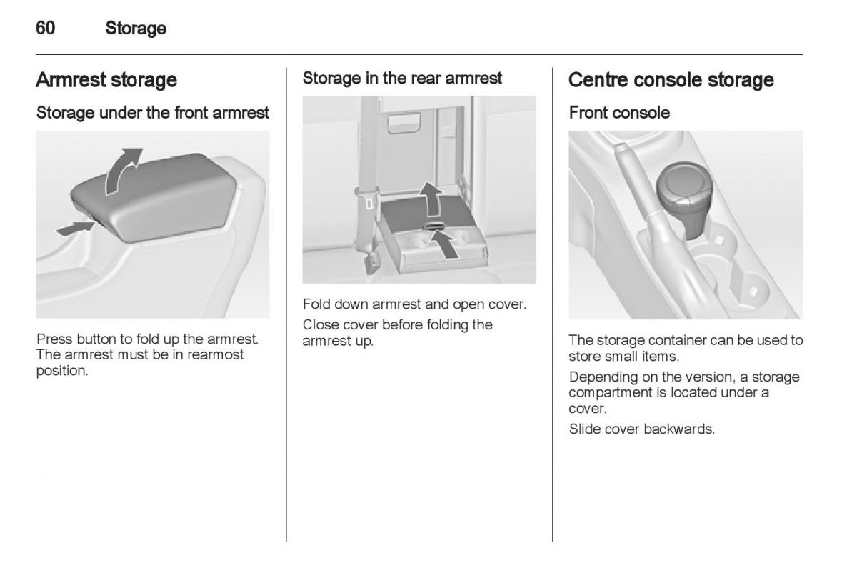 Manual Opel Astra J / page 62