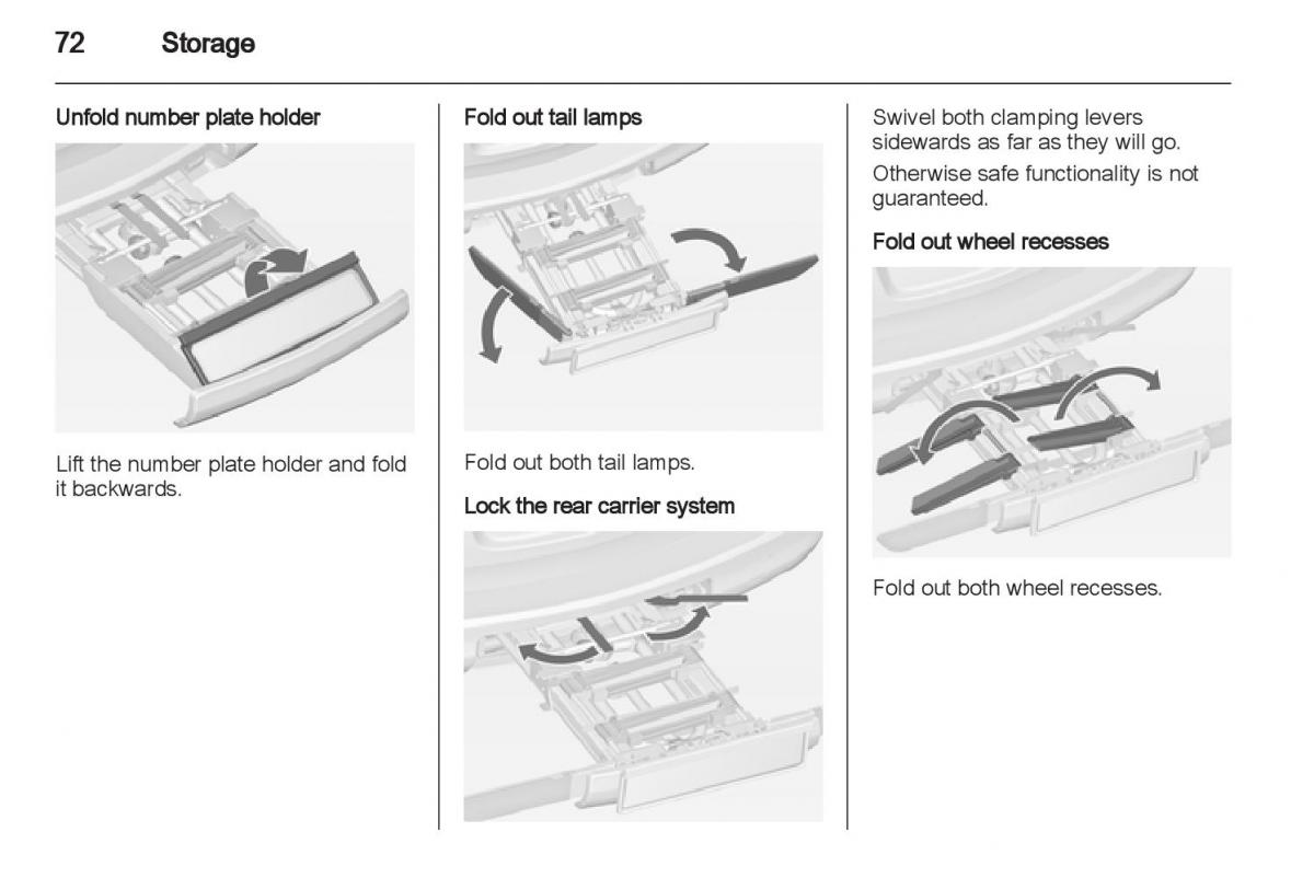 Manual Opel Astra J / page 74