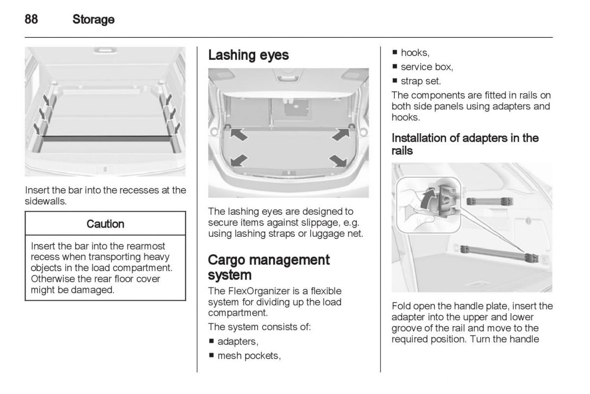 Manual Opel Astra J / page 90