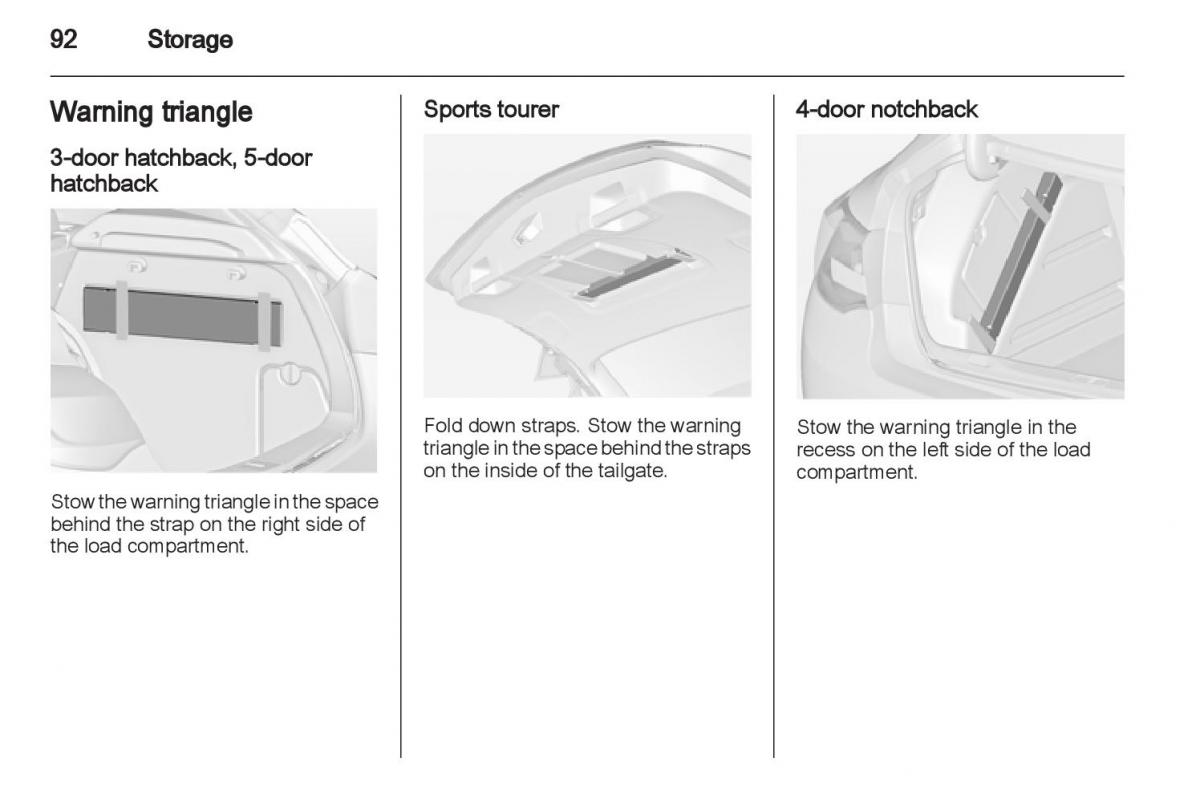 Manual Opel Astra J / page 94