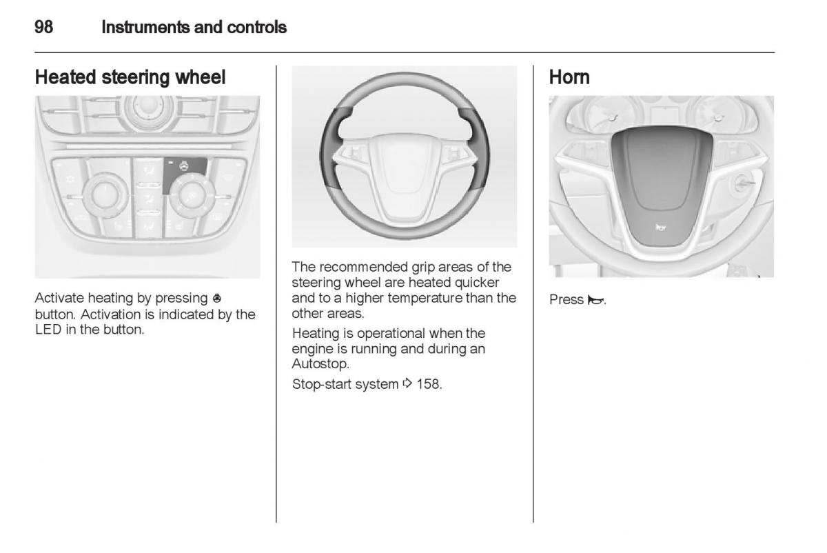 Manual Opel Astra J / page 100