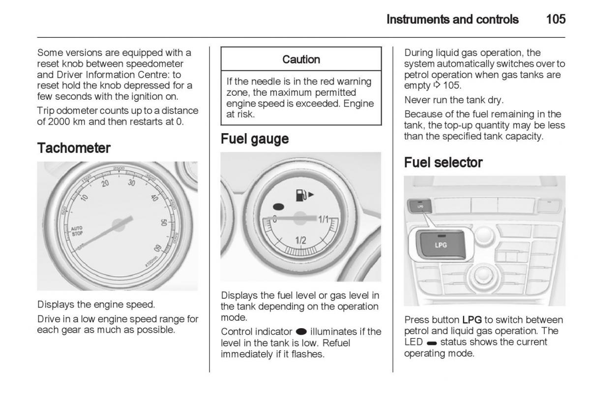 Manual Opel Astra J / page 107