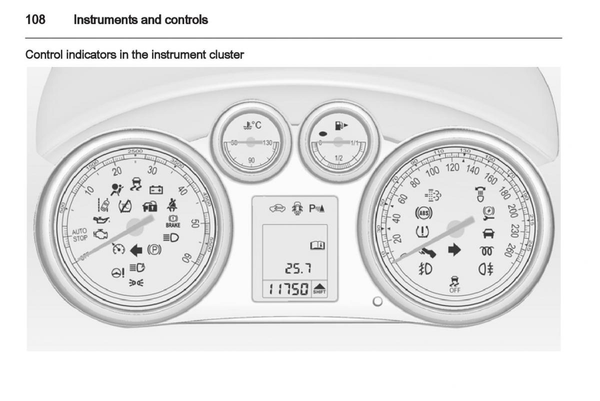 Manual Opel Astra J / page 110