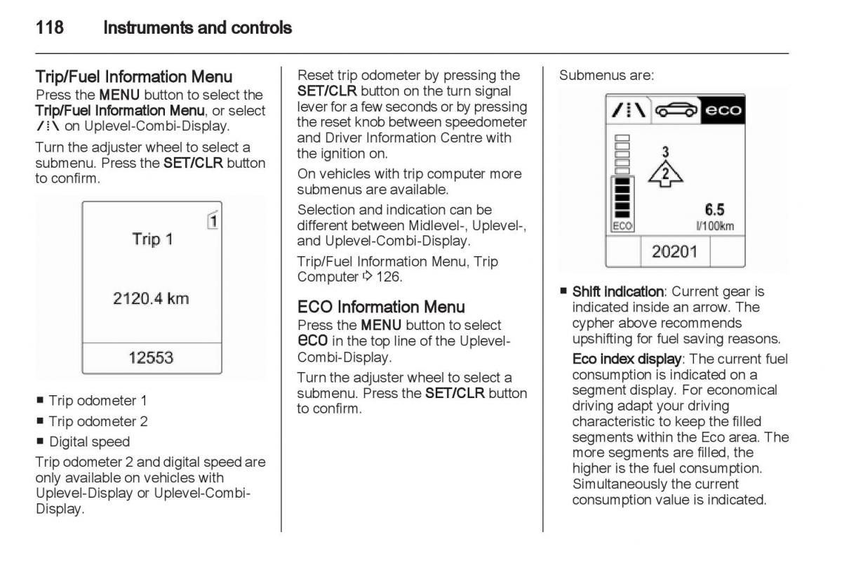 Manual Opel Astra J / page 120