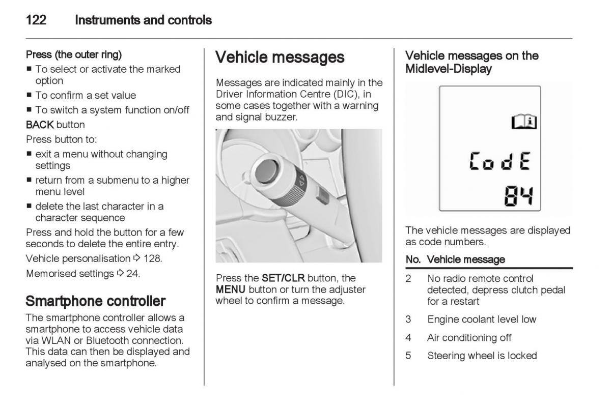 Manual Opel Astra J / page 124