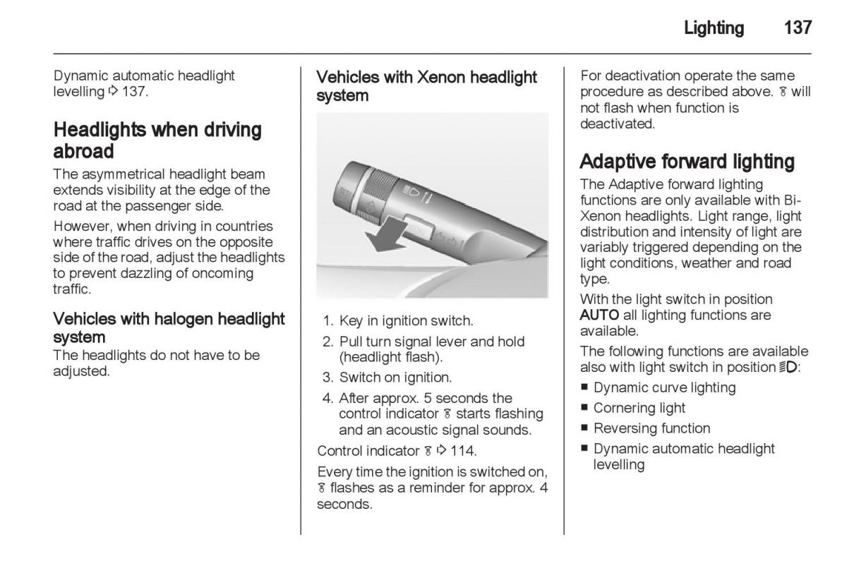 Manual Opel Astra J / page 139