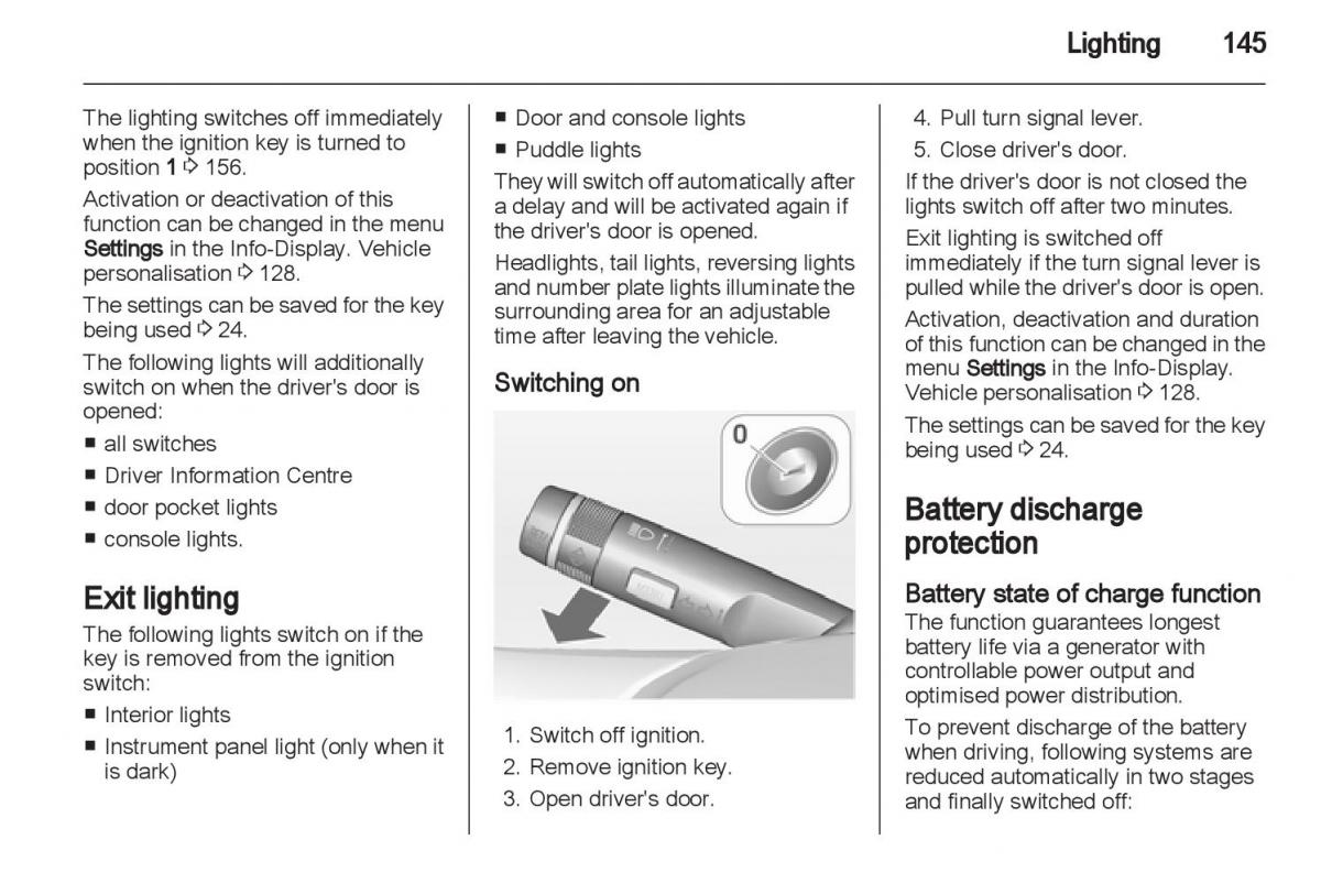 Manual Opel Astra J / page 147