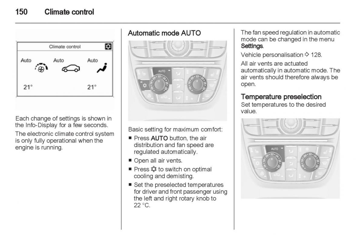 Manual Opel Astra J / page 152