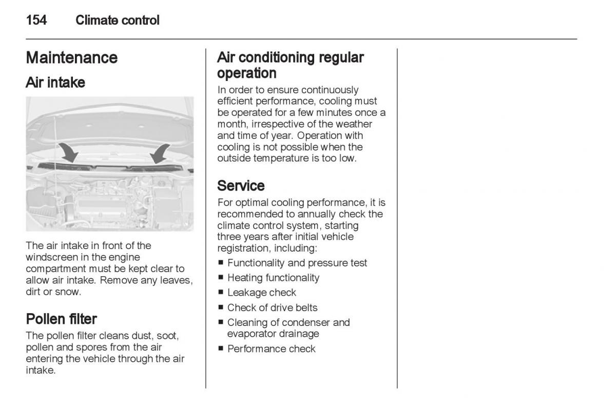 Manual Opel Astra J / page 156