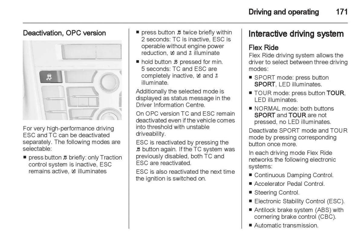 Manual Opel Astra J / page 173