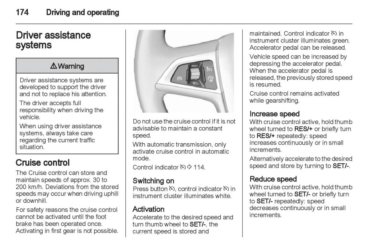 Manual Opel Astra J / page 176