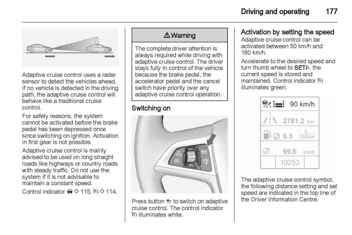 Manual Opel Astra J / page 179