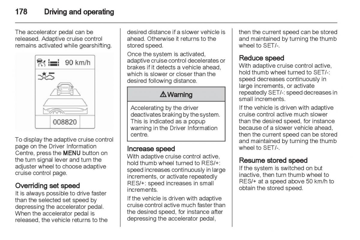 Manual Opel Astra J / page 180