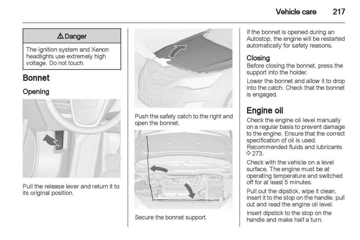 Manual Opel Astra J / page 219