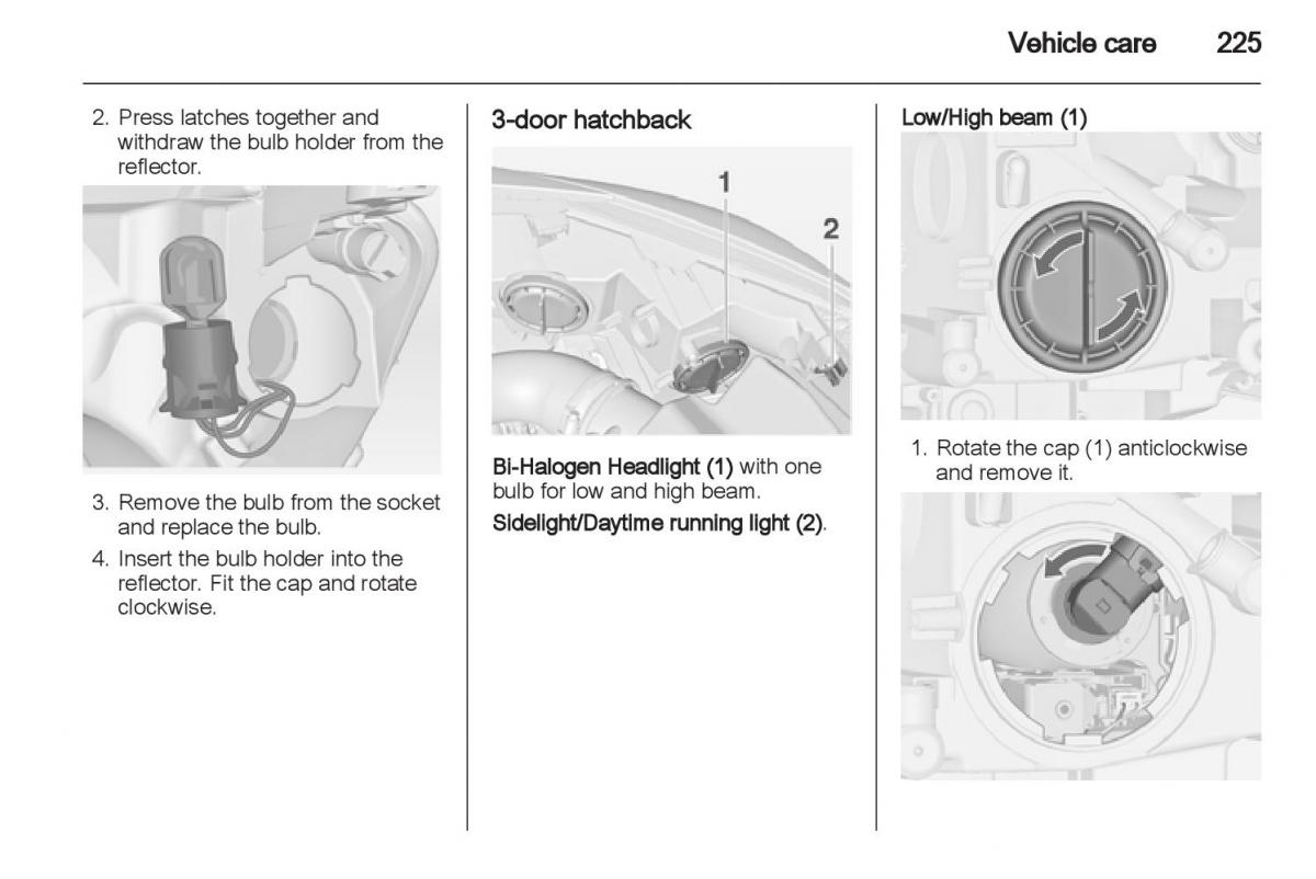 Manual Opel Astra J / page 227