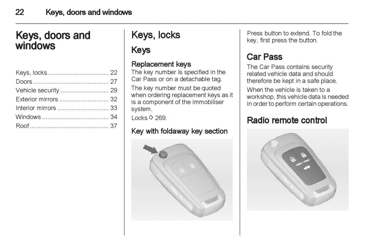 Manual Opel Astra J / page 24