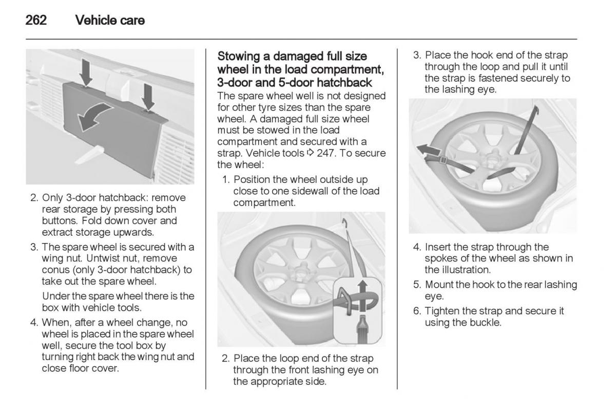 Manual Opel Astra J / page 264