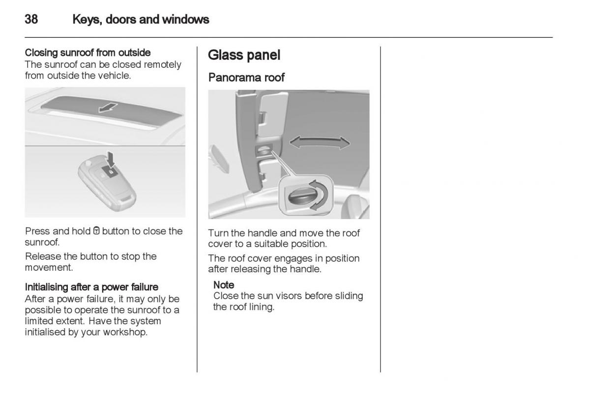 Manual Opel Astra J / page 40