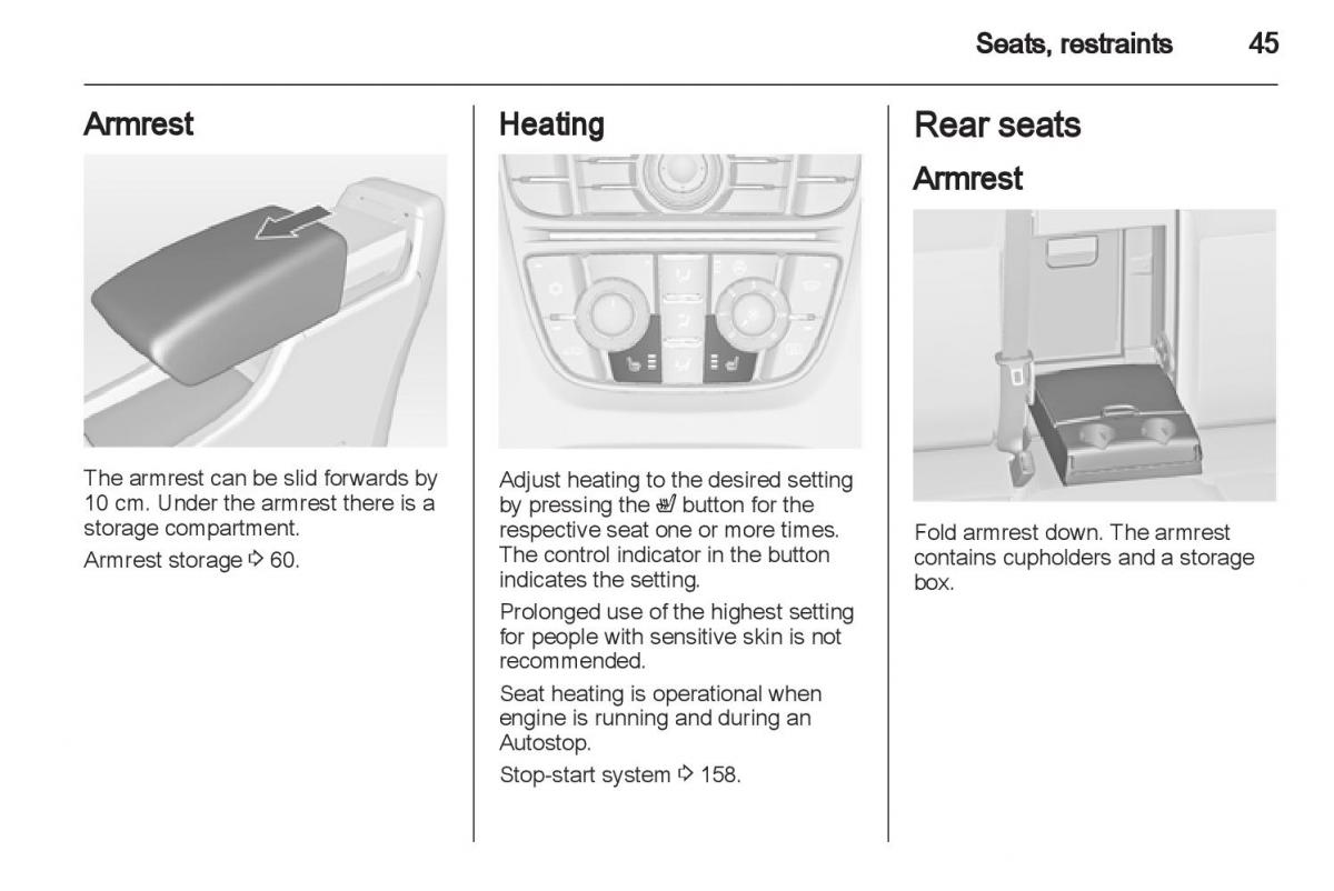 Manual Opel Astra J / page 47