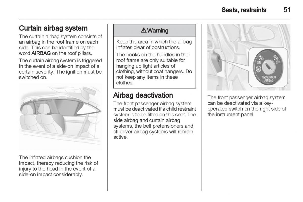 Manual Opel Astra J / page 53