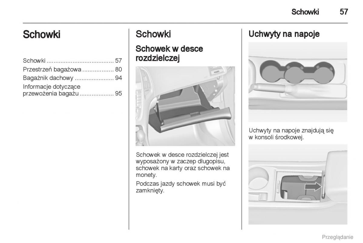 manual  Manual Opel Astra J instrukcja / page 58